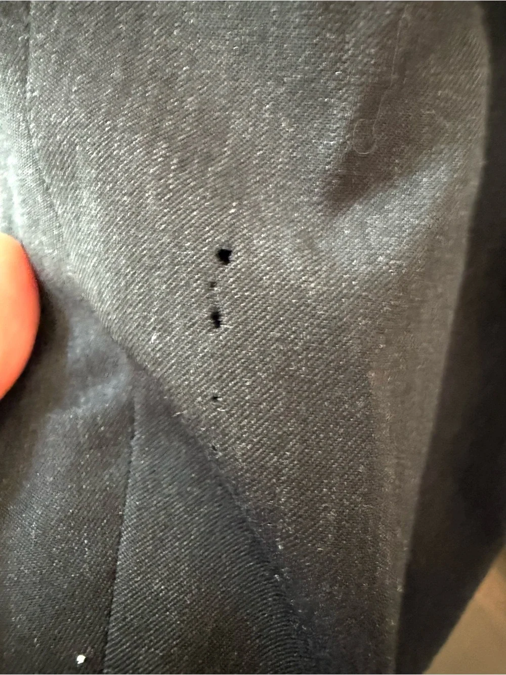 Jos A. Bank Travelers Black Suit Blazer 2 Button Wool Blend